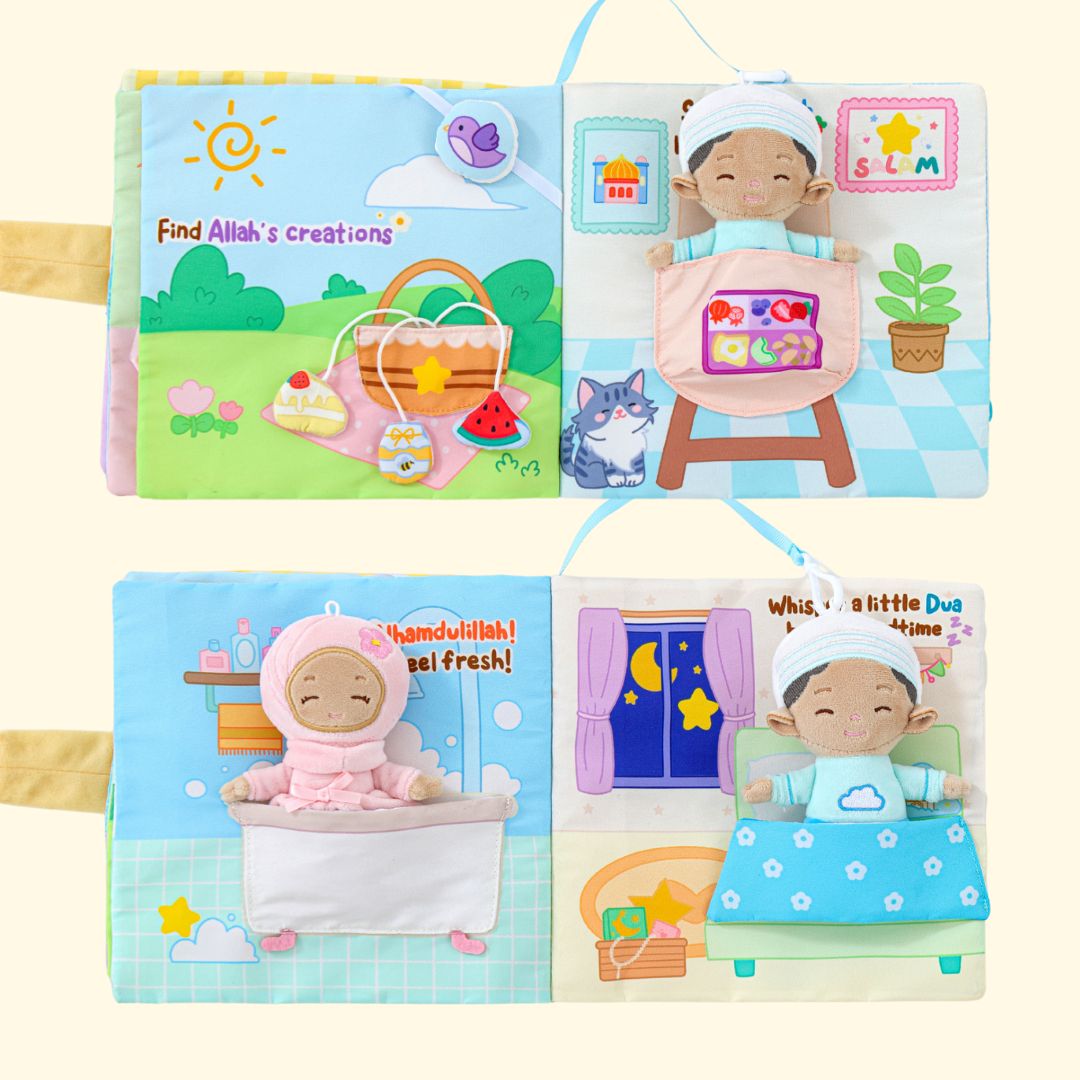 A Day of Little Muslims- Personalized Soft Book